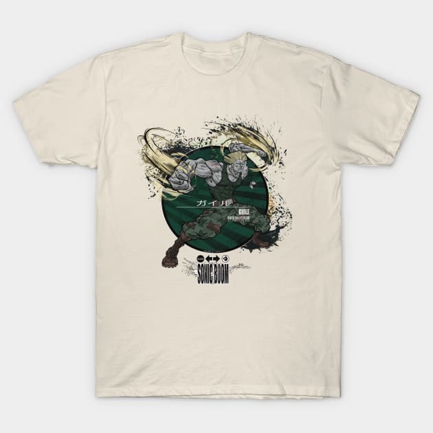 GUILE: SONIC BOOM T-Shirt by JF Penworks